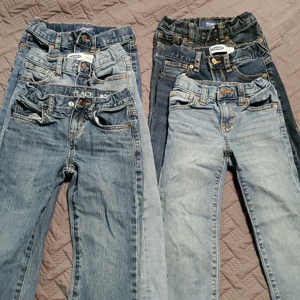 Little Boy Jeans sz 5 (6 pairs)